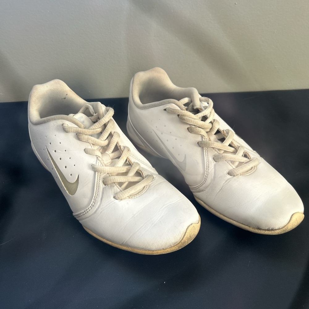 Nike White Cheerleading Shoes